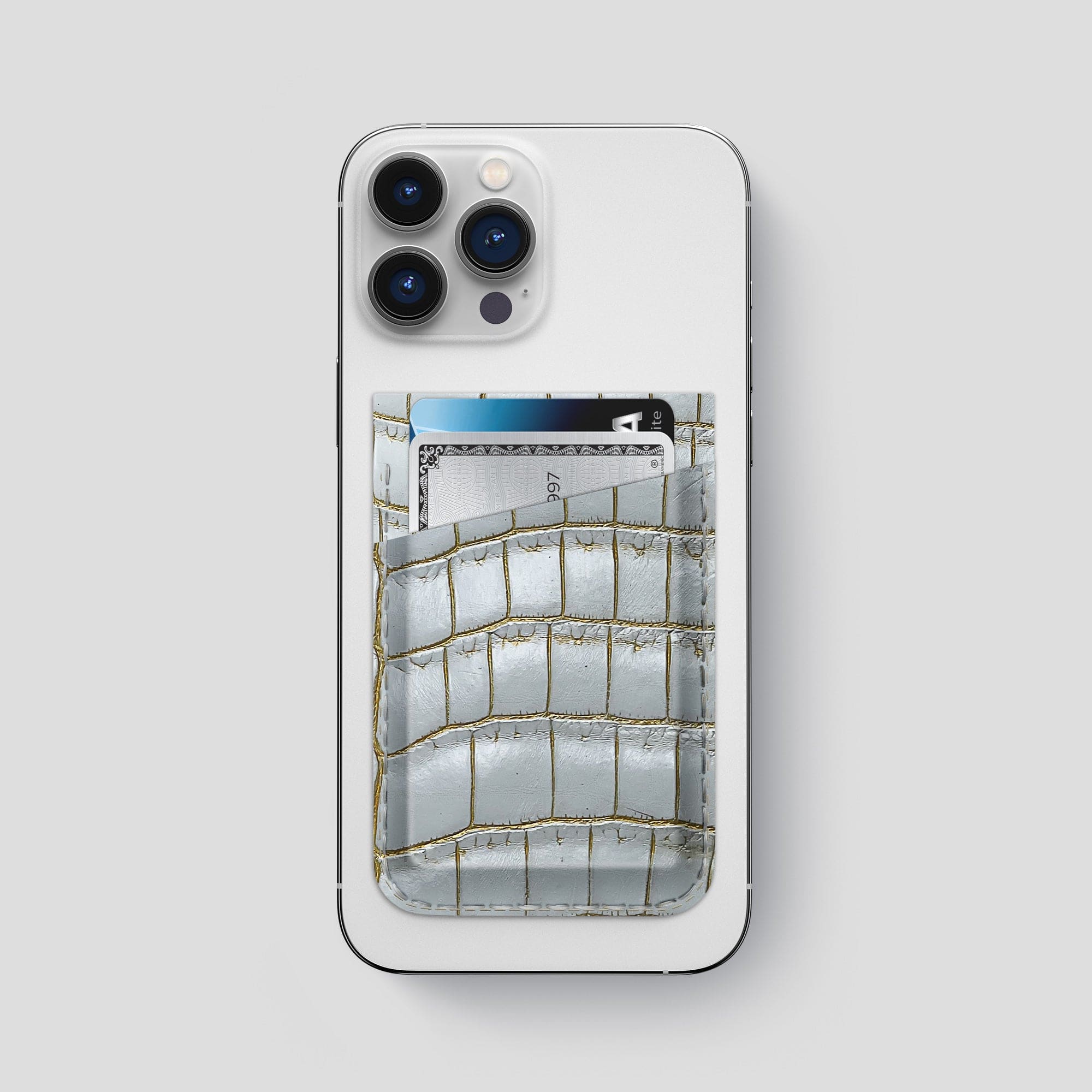 MagSafe Wallet For iPhone 15 Pro Max In Himalayan Crocodile · Labodet