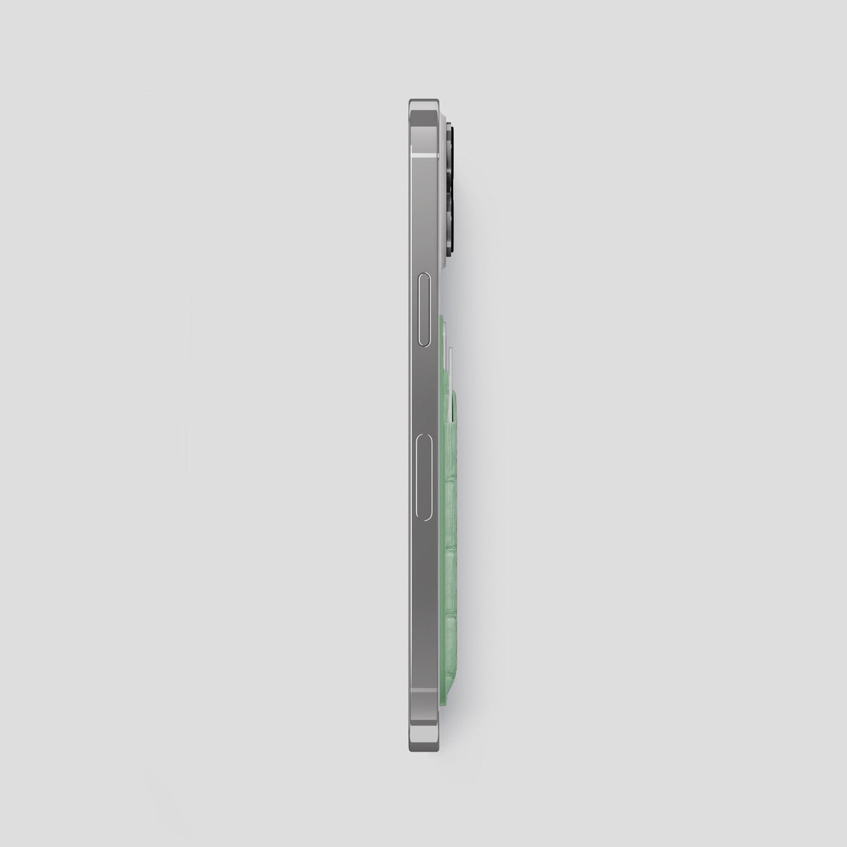Pistachio iPhone 14 Pro Max Himalaya Magsafe Wallet Himalayan Crocodile -3 | Pistachio