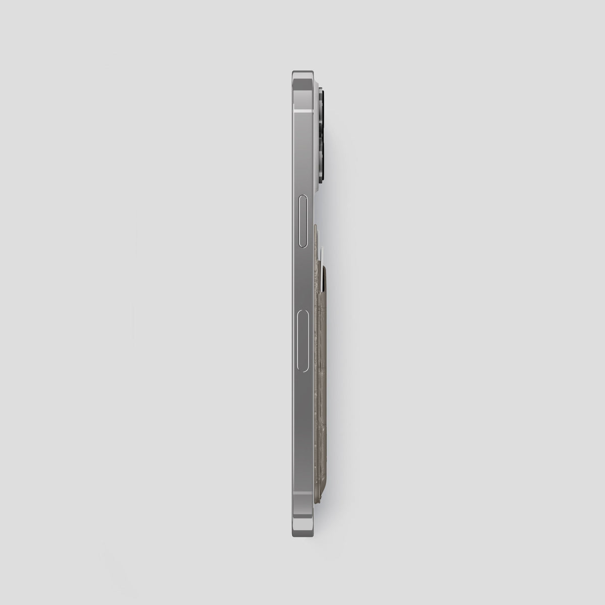 Lava-Stone iPhone 15 Pro Max Magsafe Wallet Porosus Crocodile -3 | Lava-Stone