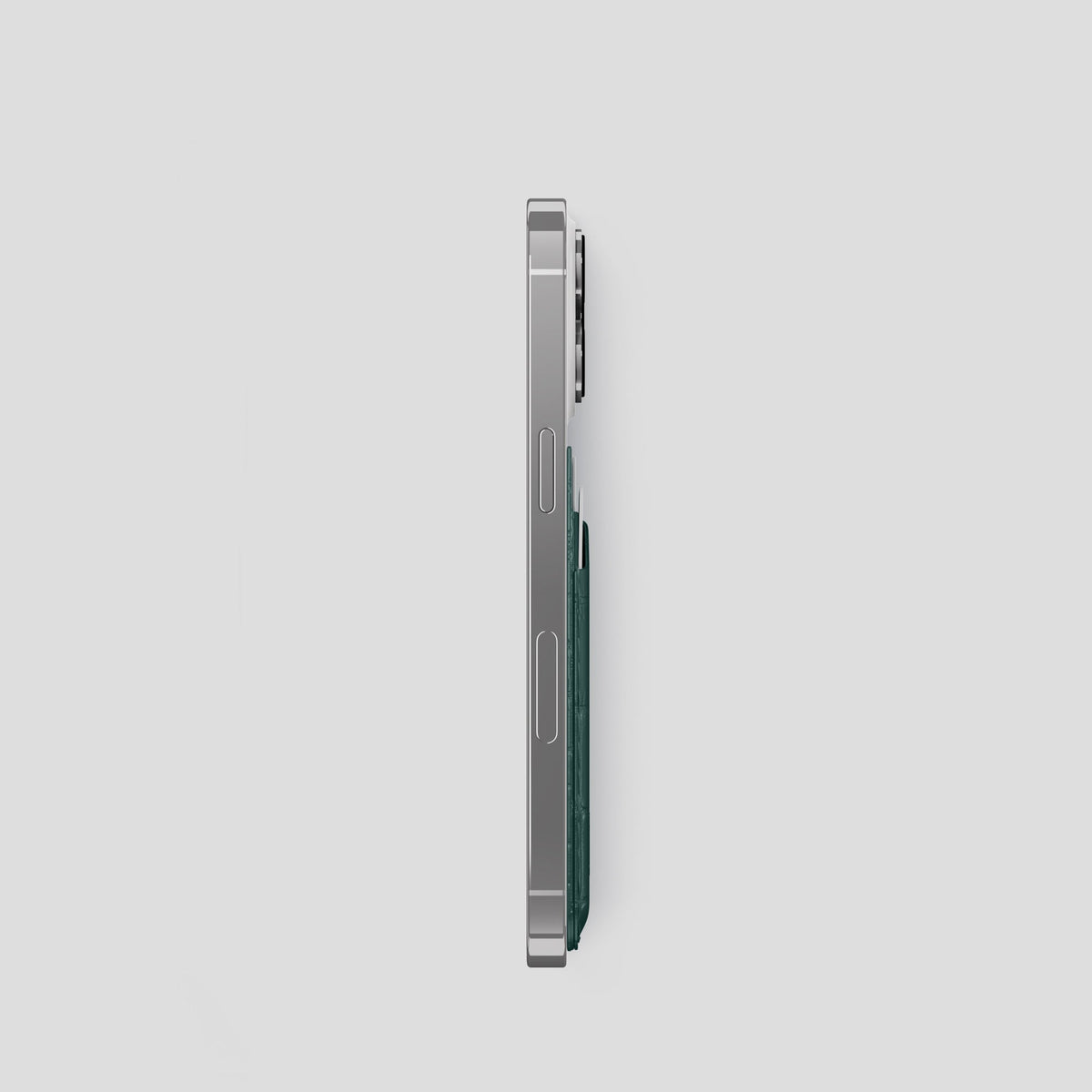 Dark-Forest iPhone 15 Pro Magsafe Wallet Porosus Crocodile -3 | Dark-Forest