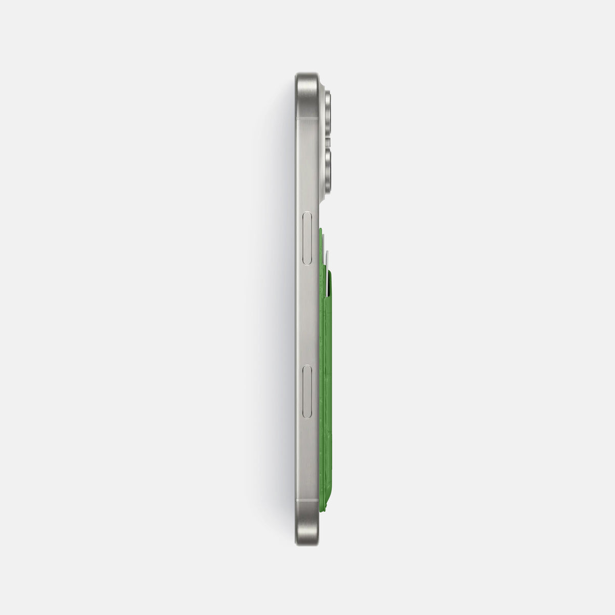 Apple-Green iPhone 16 Pro Max Wallet Alligator -3 | Apple-Green