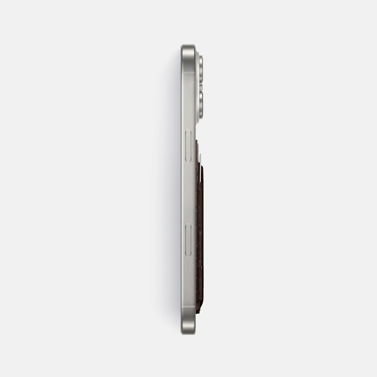 Dark Brown iPhone 16 Pro Max Wallet Alligator -3 | Dark-Brown