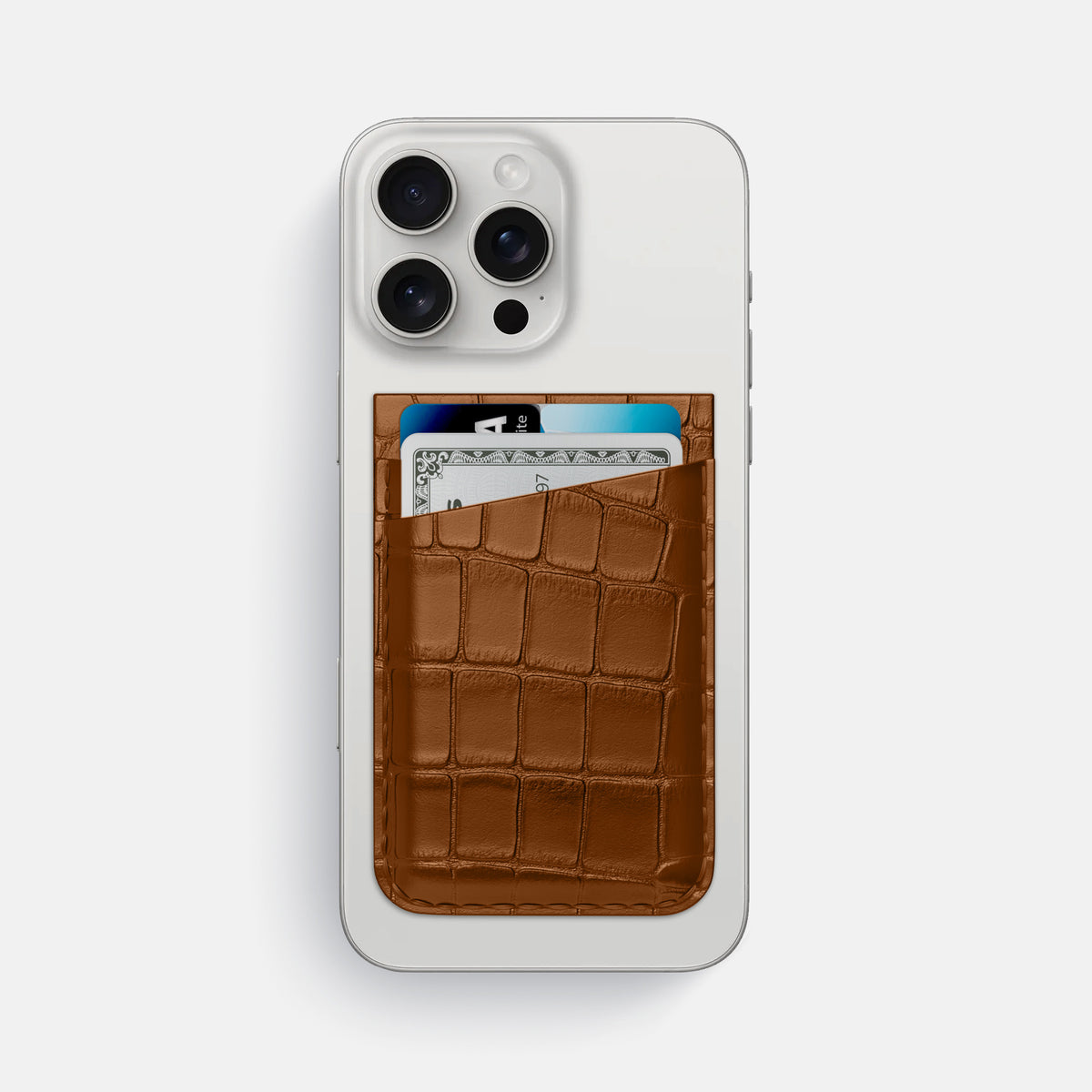 Honey iPhone 16 Pro Max Wallet Alligator -1 | Honey