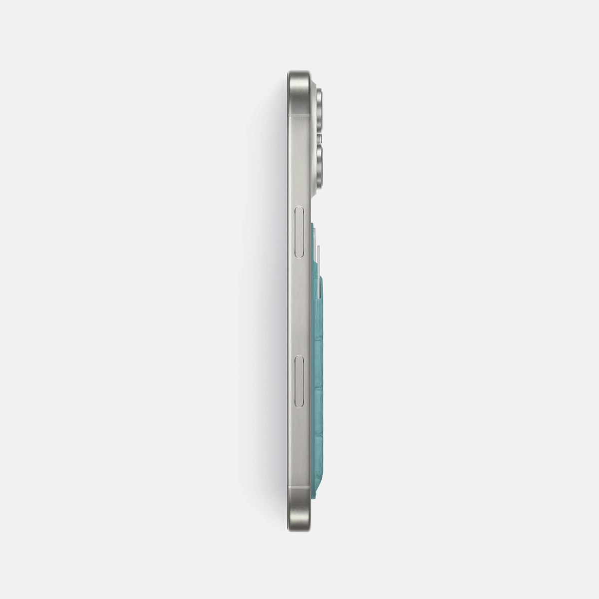 Light-Mint iPhone 16 Pro Max Wallet Himalayan Crocodile -3 | Light-Mint