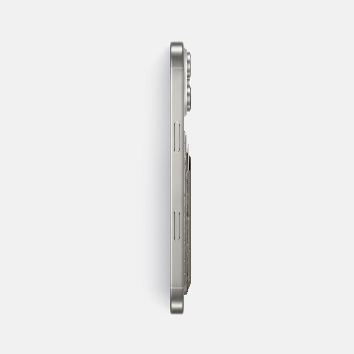 Lava-Stone iPhone 16 Pro Max Magsafe Wallet Porosus Crocodile -3 | Lava-Stone