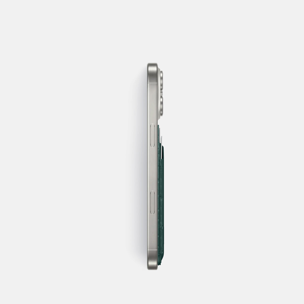 Dark-Forest iPhone 16 Pro Magsafe Wallet Porosus Crocodile -3 | Dark-Forest