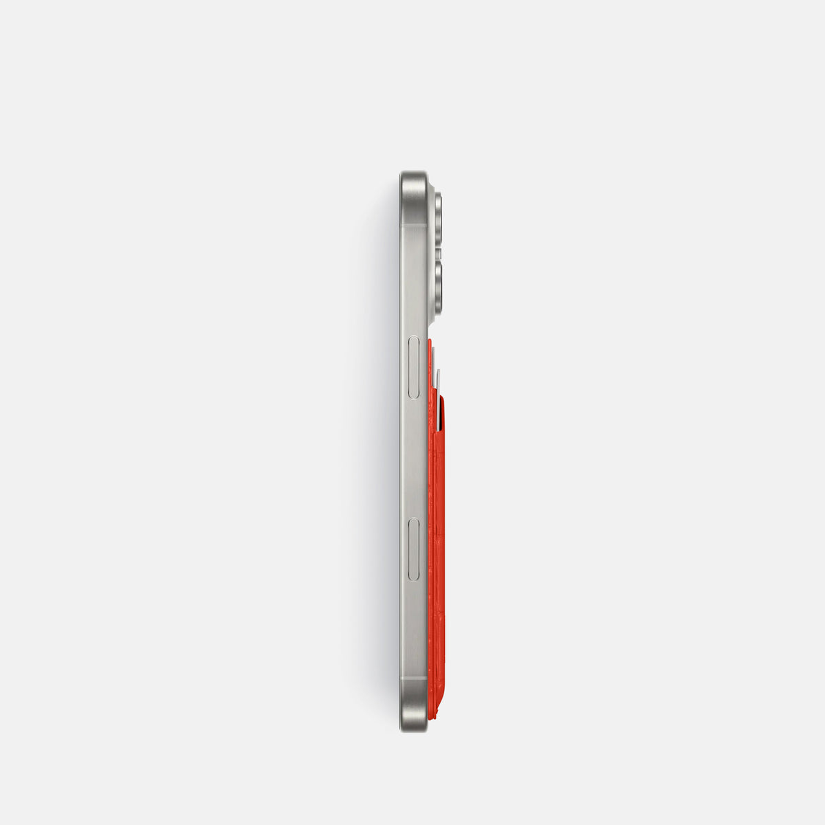 Rust iPhone 16 Pro Magsafe Wallet Porosus Crocodile -3 | Rust