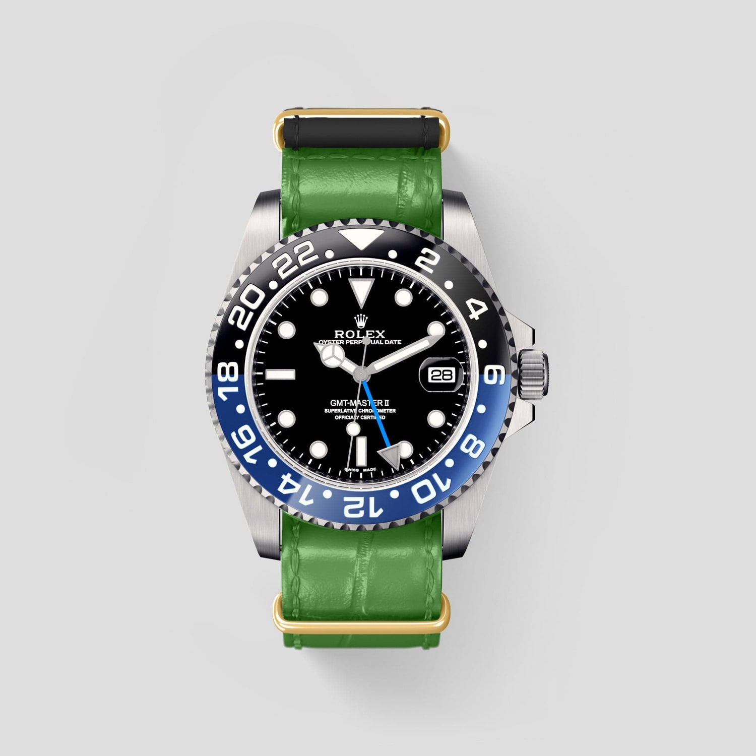 Watch Gmt Master Nato Rolex GMT Master II Pro Hunter Batman