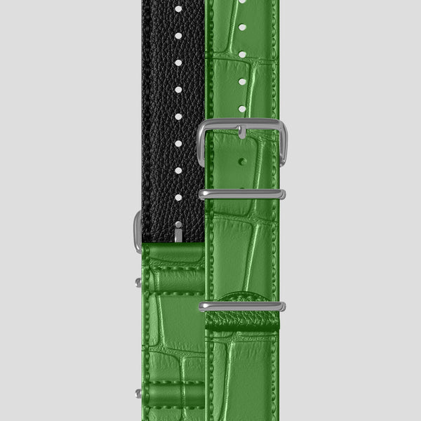 NATO Strap Alligator For Rolex Milgauss