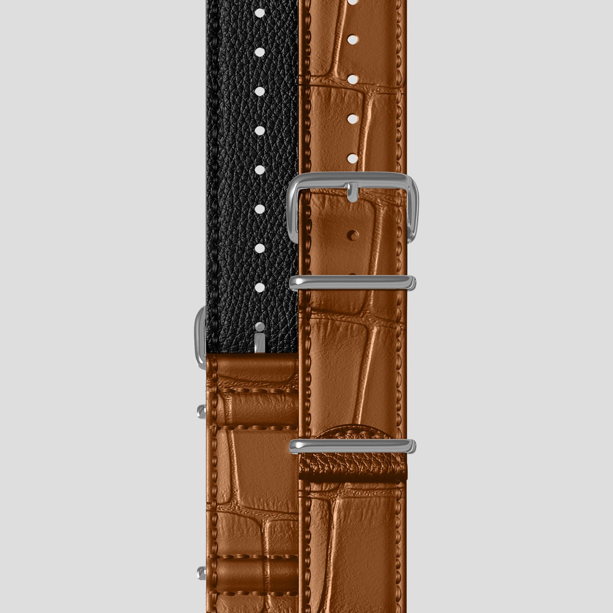 Crocodile nato strap sales