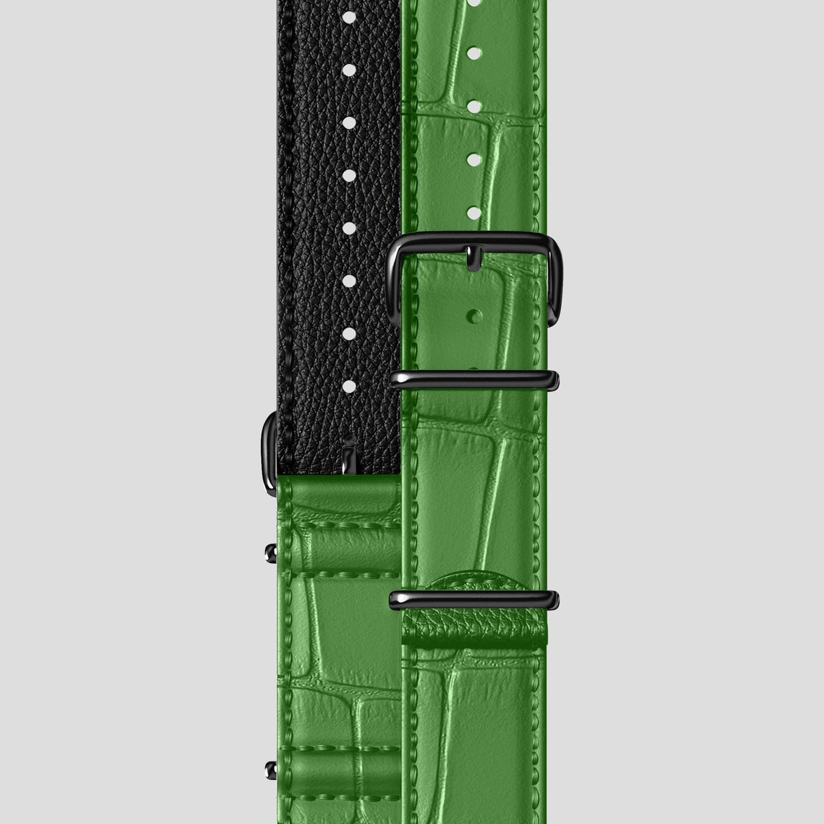 NATO Strap For Rolex Yacht Master 40mm In Alligator Labodet nato-strap-for-rolex-yacht-master-40mm-in-alligator-labodet