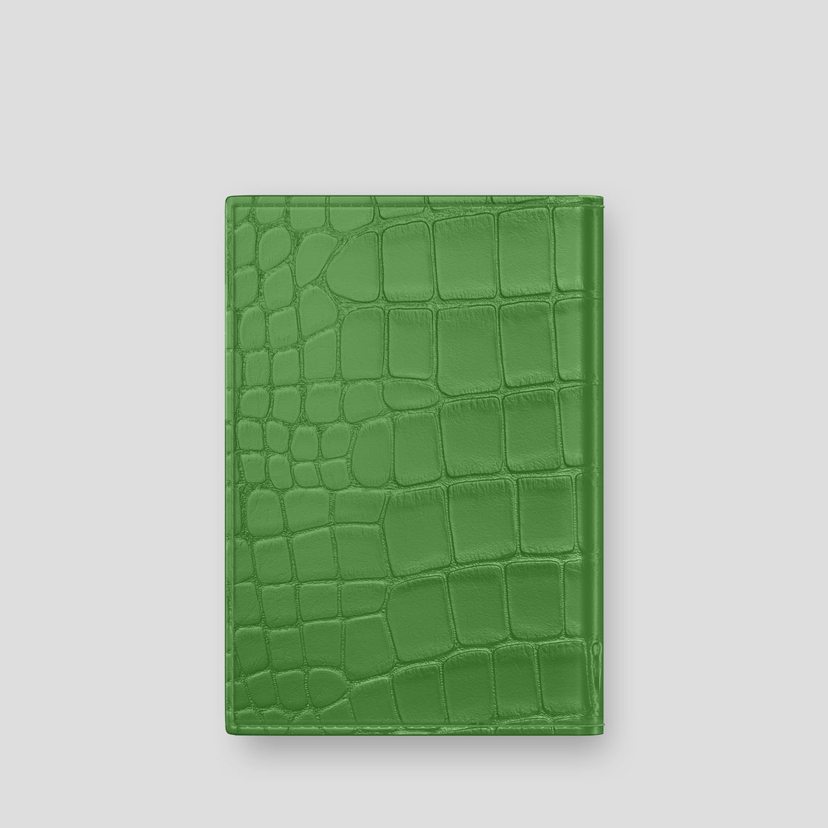Apple-Green Passport Cover Alligator -3 | Apple-Green