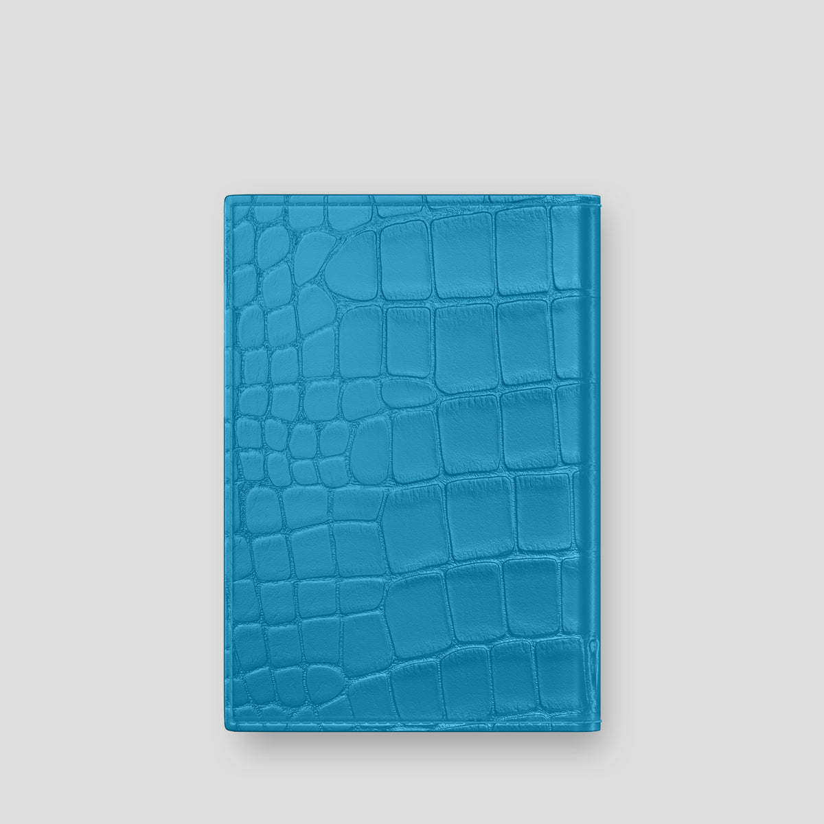 Curaçao-Blue Passport Cover Alligator -3 | Curaçao-Blue