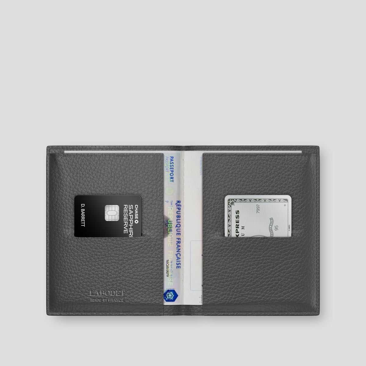 Kaki-Green Passport Cover Alligator -2 | Kaki-Green