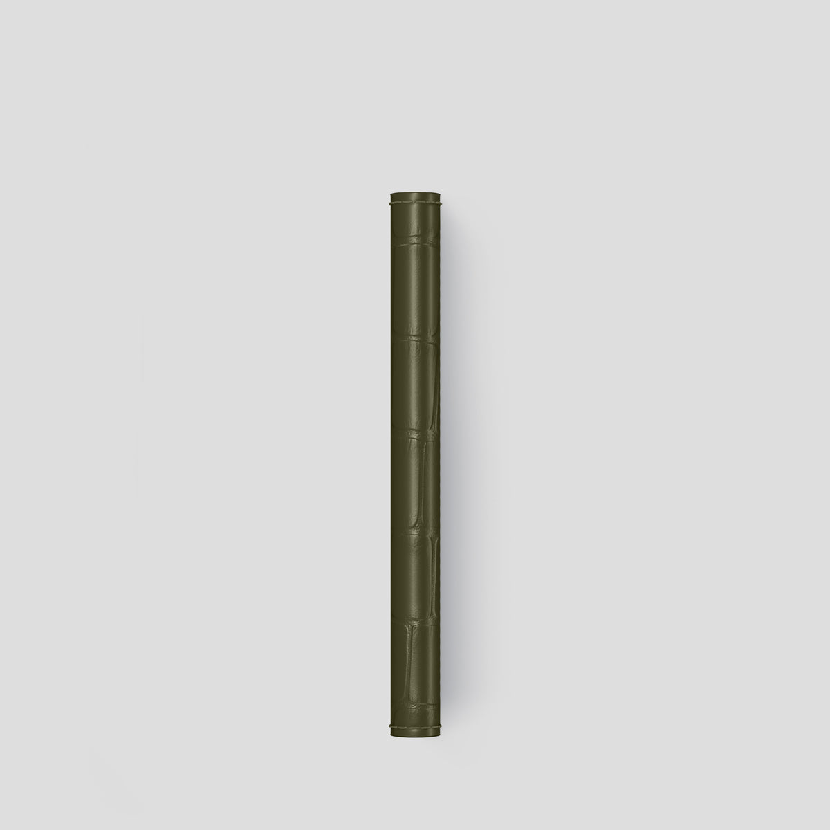 Kaki-Green Passport Cover Alligator -4 | Kaki-Green
