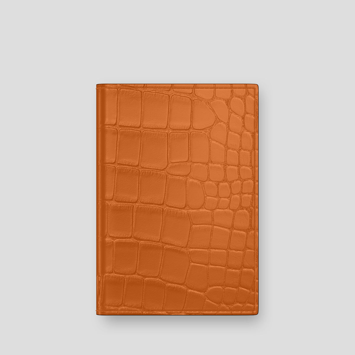 Orange Passport Cover Alligator -1 | Orange