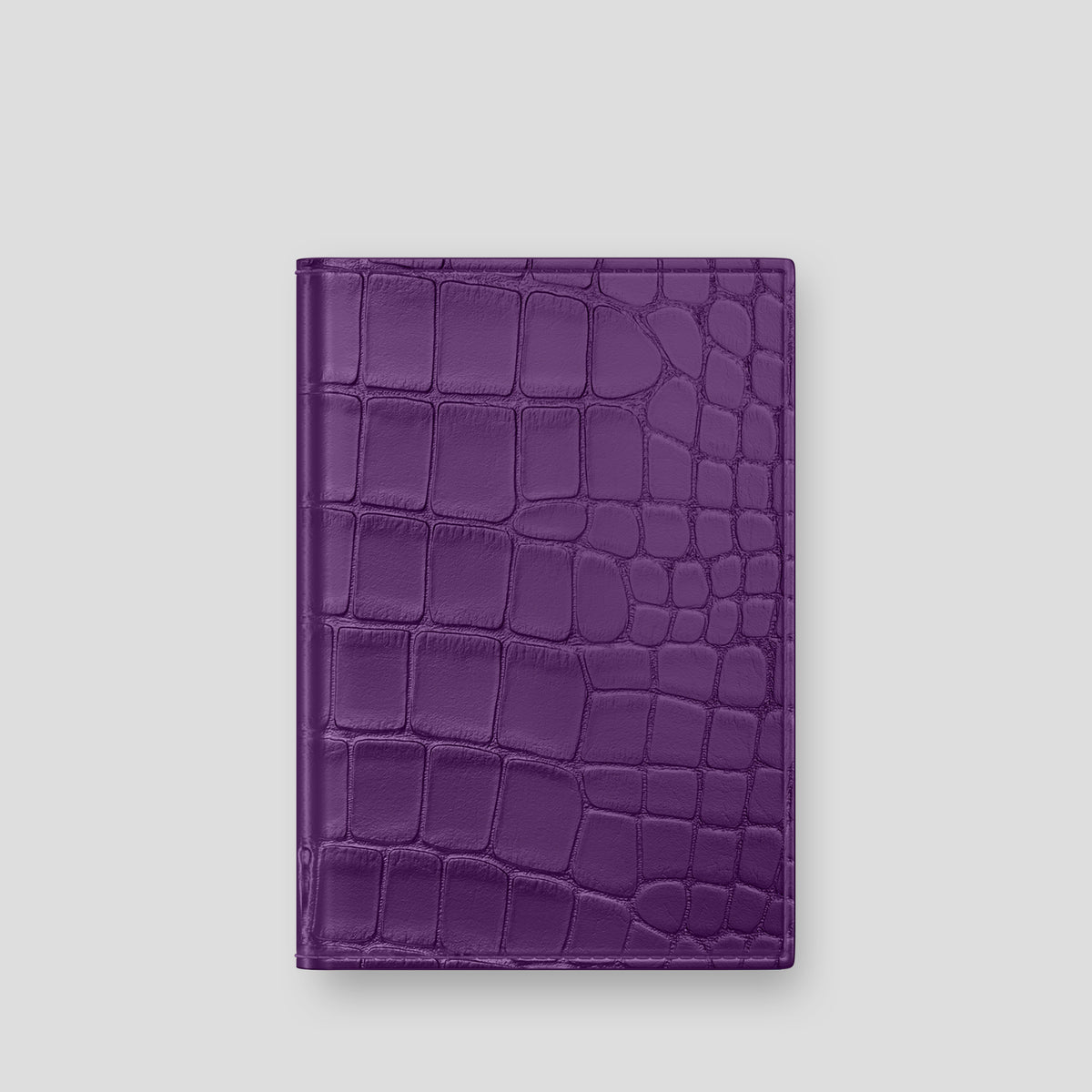 Purple Passport Cover Alligator -1 | Purple