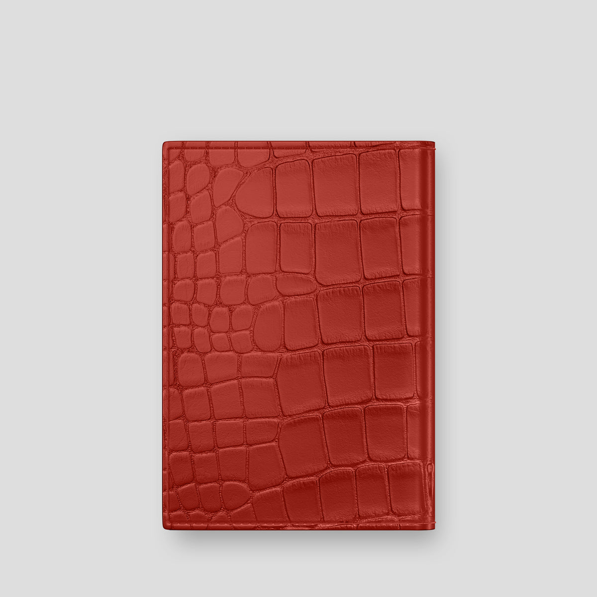 Red Passport Cover Alligator -3 | Red