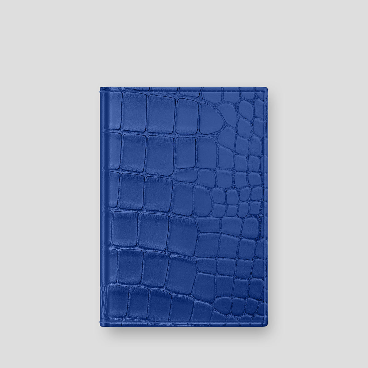 Royal Blue Passport Cover Alligator -1 | Royal-Blue