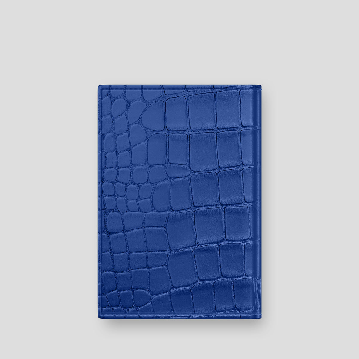 Royal Blue Passport Cover Alligator -3 | Royal-Blue