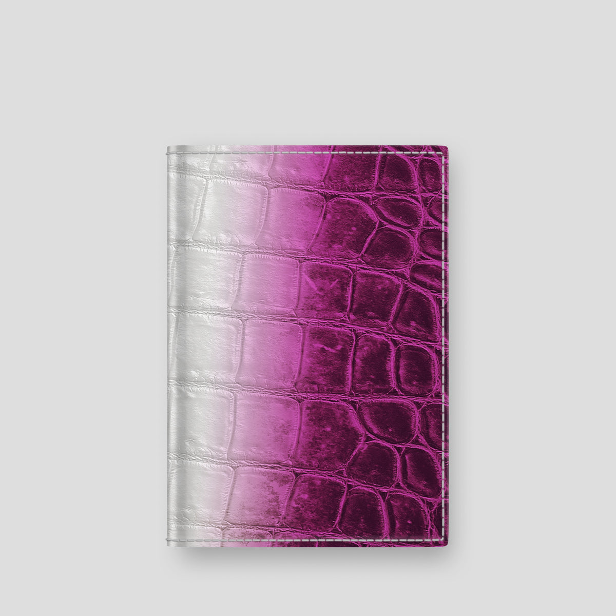 Fuchsia Sport Case Passport Cover Himalayan Crocodile -1 | Fuchsia