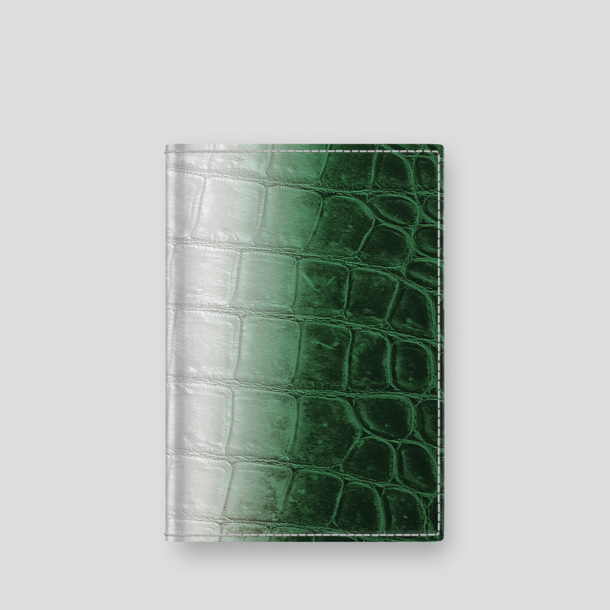 Green Sport Case Passport Cover Himalayan Crocodile -1 | Green