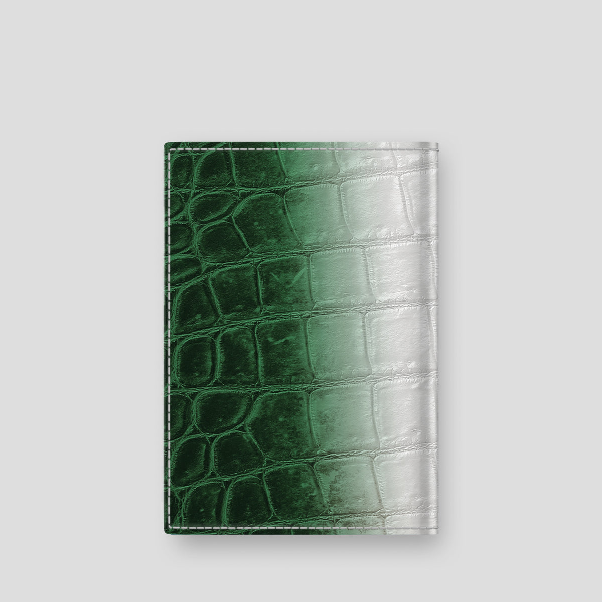 Green Sport Case Passport Cover Himalayan Crocodile -3 | Green