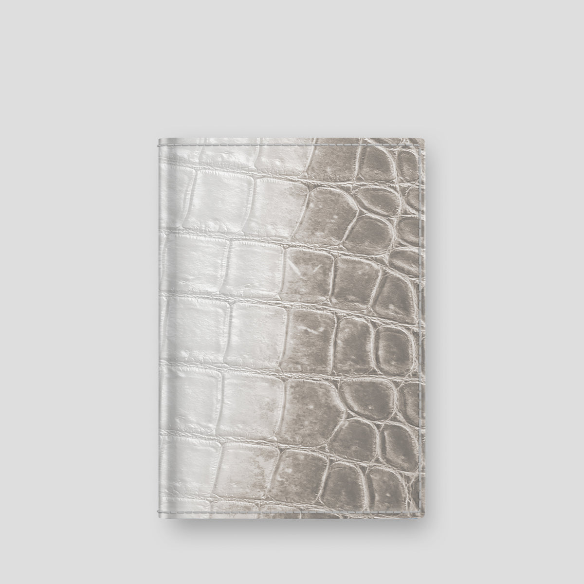 Grey Sport Case Passport Cover Himalayan Crocodile -1 | Grey