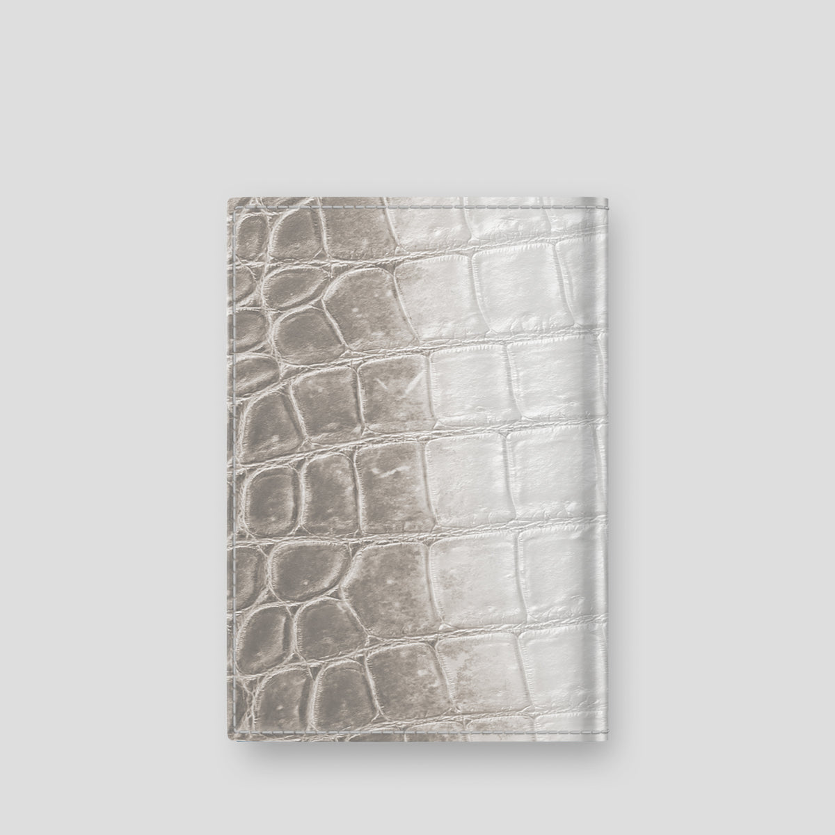 Grey Sport Case Passport Cover Himalayan Crocodile -3 | Grey