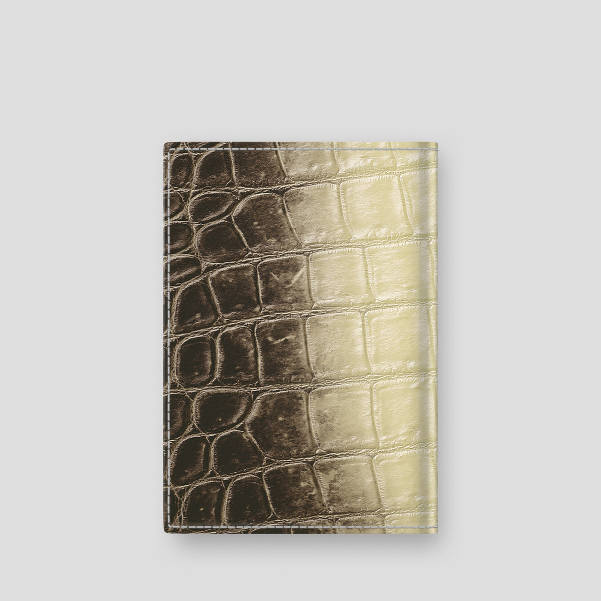 Natural Sport Case Passport Cover Himalayan Crocodile -3 | Natural