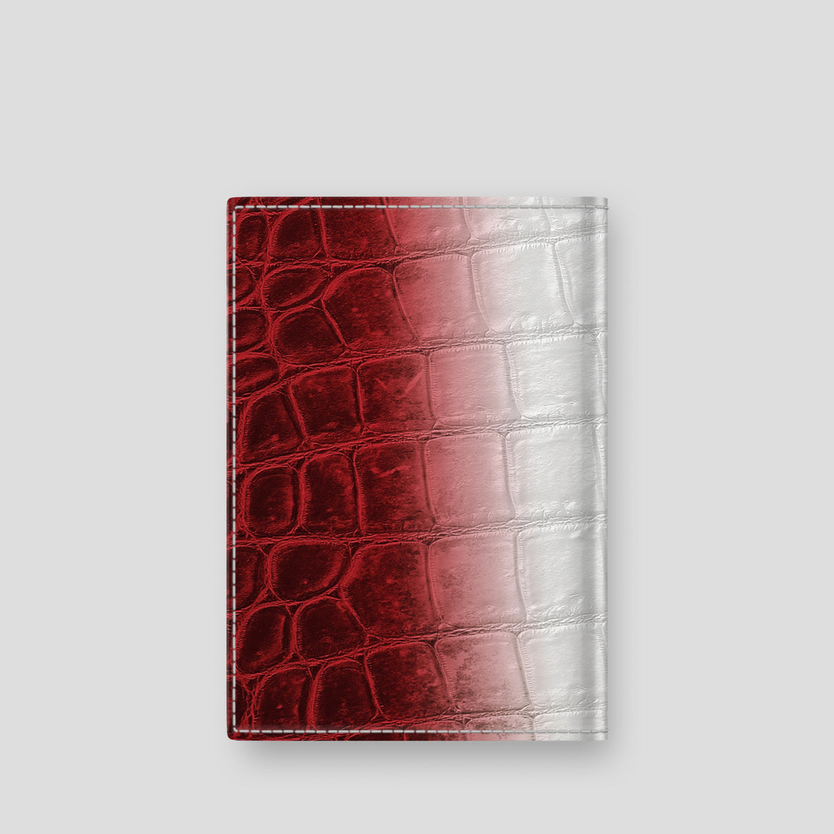 Red Sport Case Passport Cover Himalayan Crocodile -3 | Red