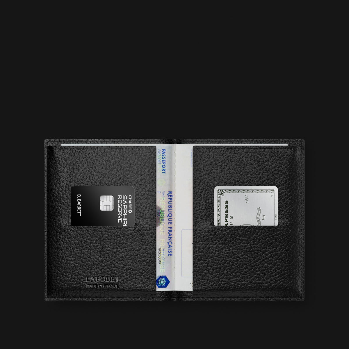 Edition-Black Passport Cover Alligator -2 | Edition-Black