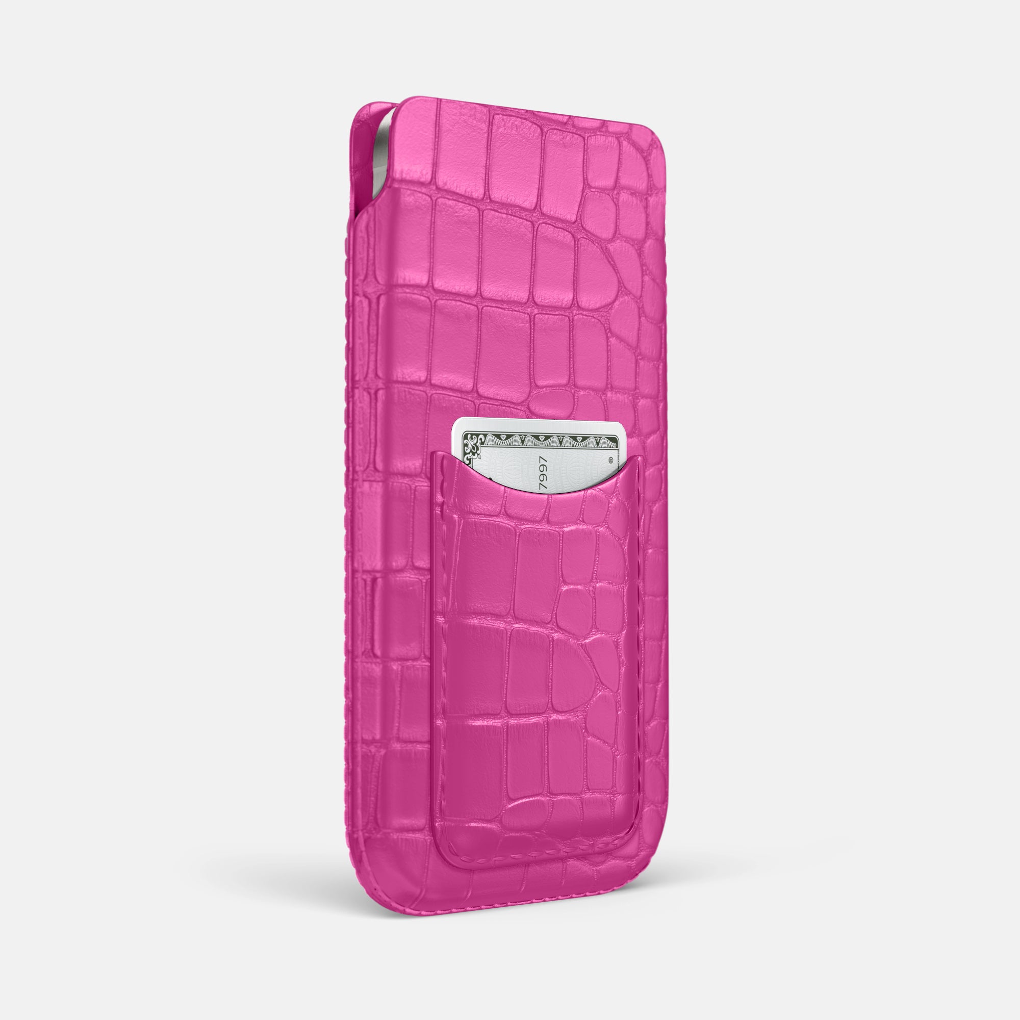 Pouch Card Case For iPhone 16 Pro Max In Alligator – Labodet