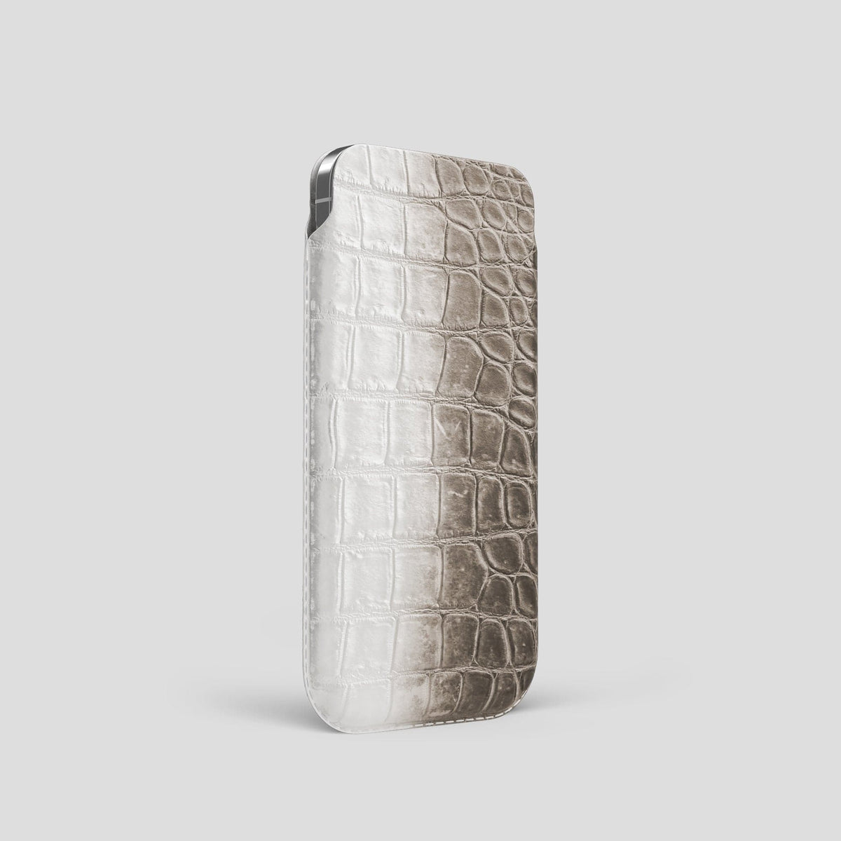 Dark iPhone 14 Pro Himalaya Pouch Case Himalayan Crocodile -2 | Dark