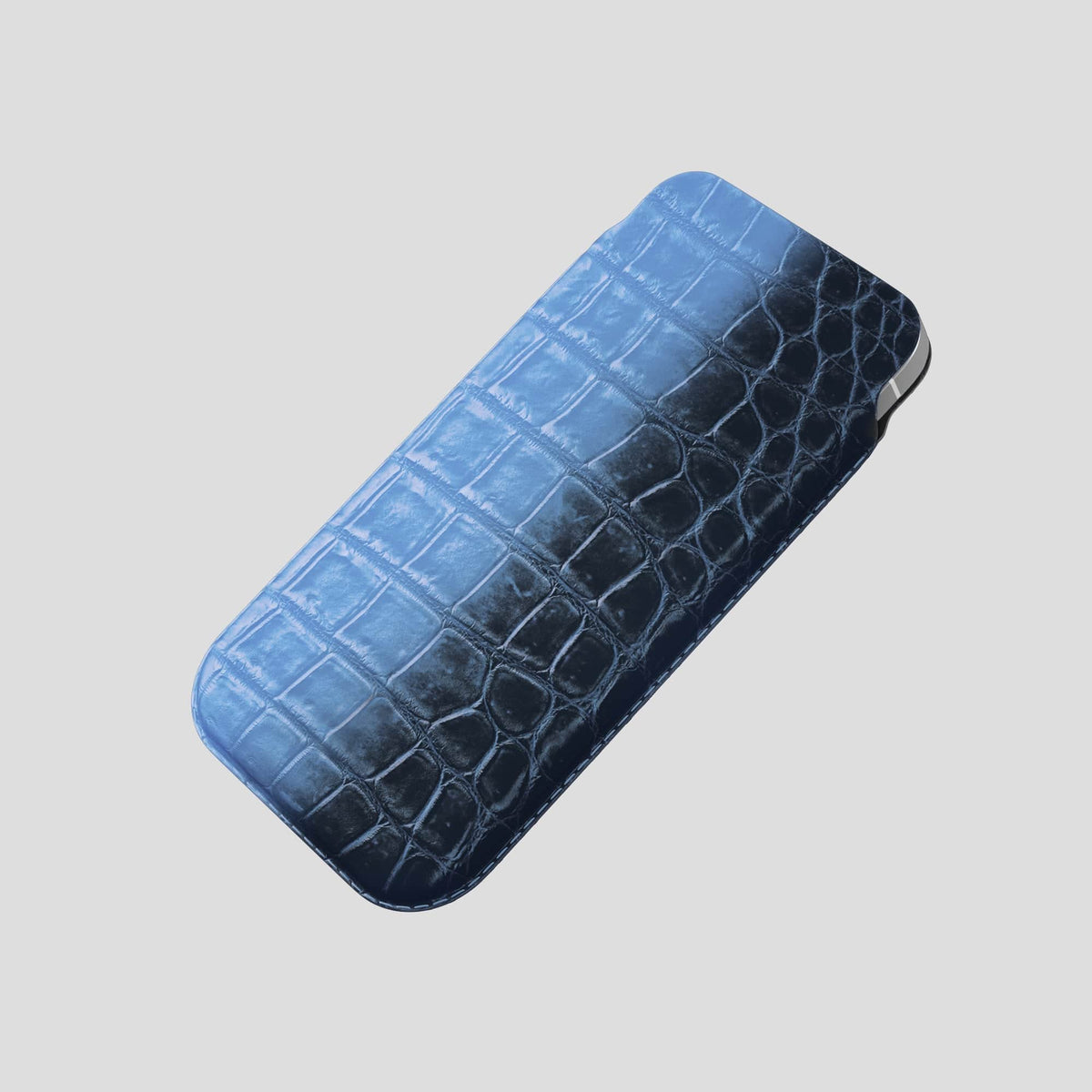 Lavender iPhone 14 Pro Himalaya Pouch Case Himalayan Crocodile -4 | Lavender