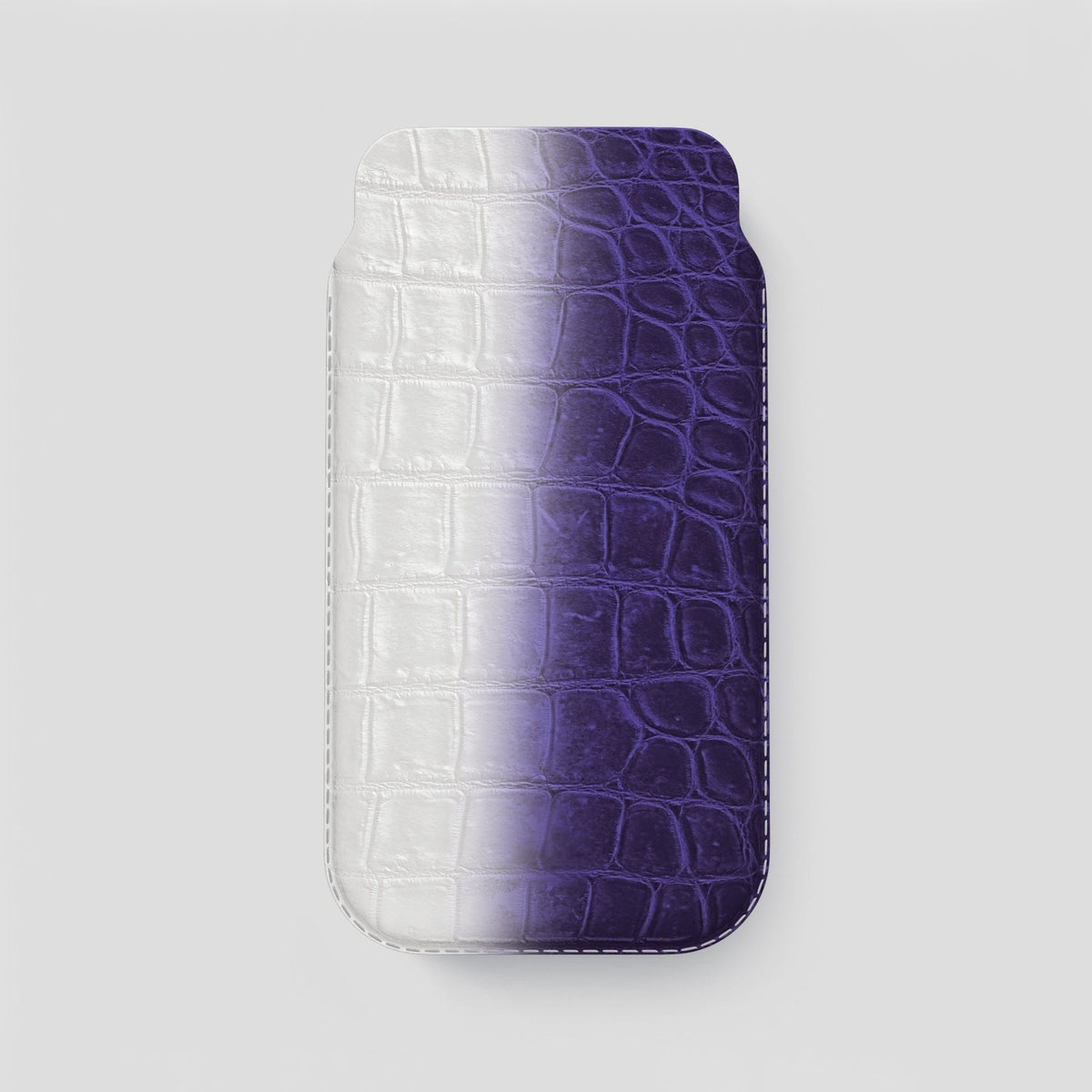 Purple iPhone 14 Pro Max Himalaya Pouch Case Himalayan Crocodile -1 | Purple