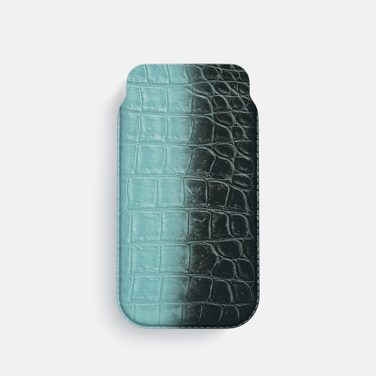 Light-Mint iPhone 16 Pro Pouch Case Himalayan Crocodile -1 | Light-Mint