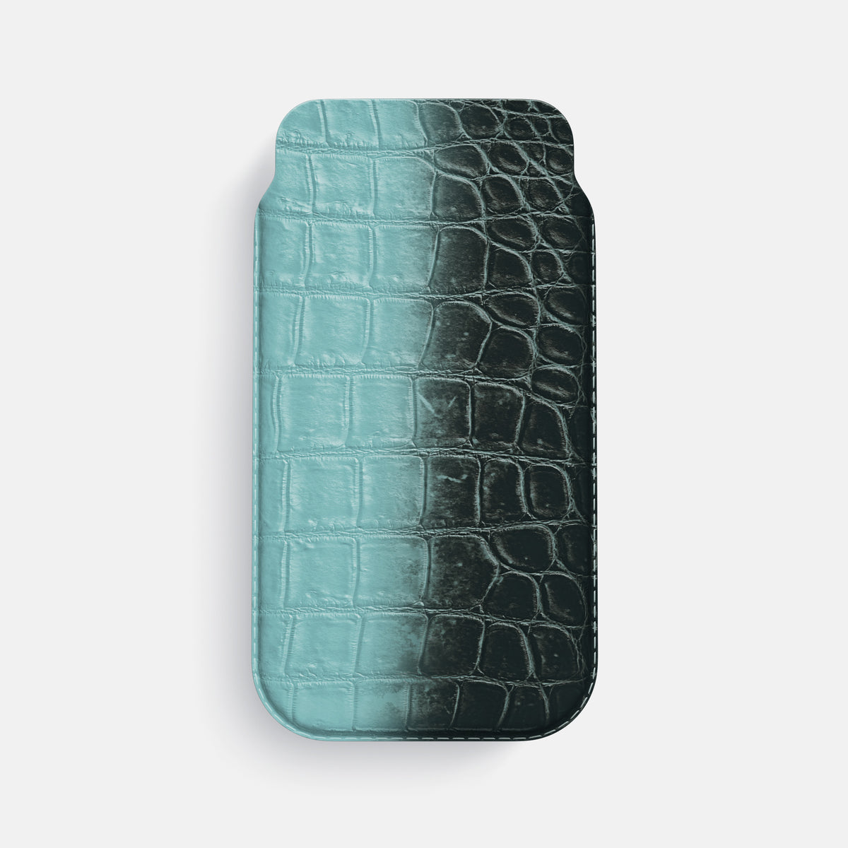 Light-Mint iPhone 16 Pro Max Pouch Case Himalayan Crocodile -1 | Light-Mint
