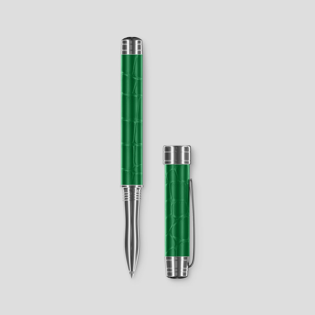 Forest-Green Rollerball Pen Alligator -1 | Forest-Green
