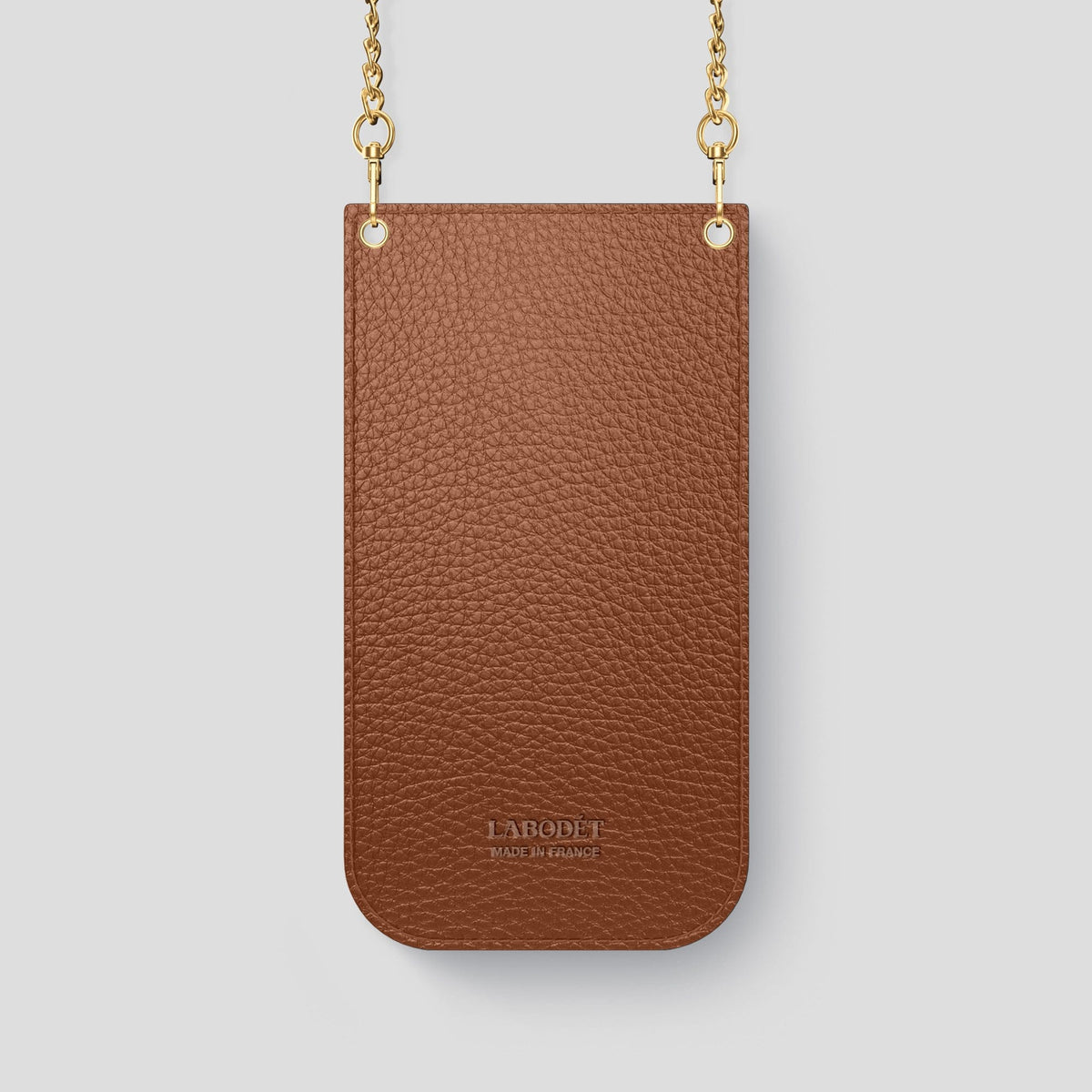 Orange iPhone 14 Pro Crossbody Bag Alligator with Gold Metal -3 | Orange-Gold