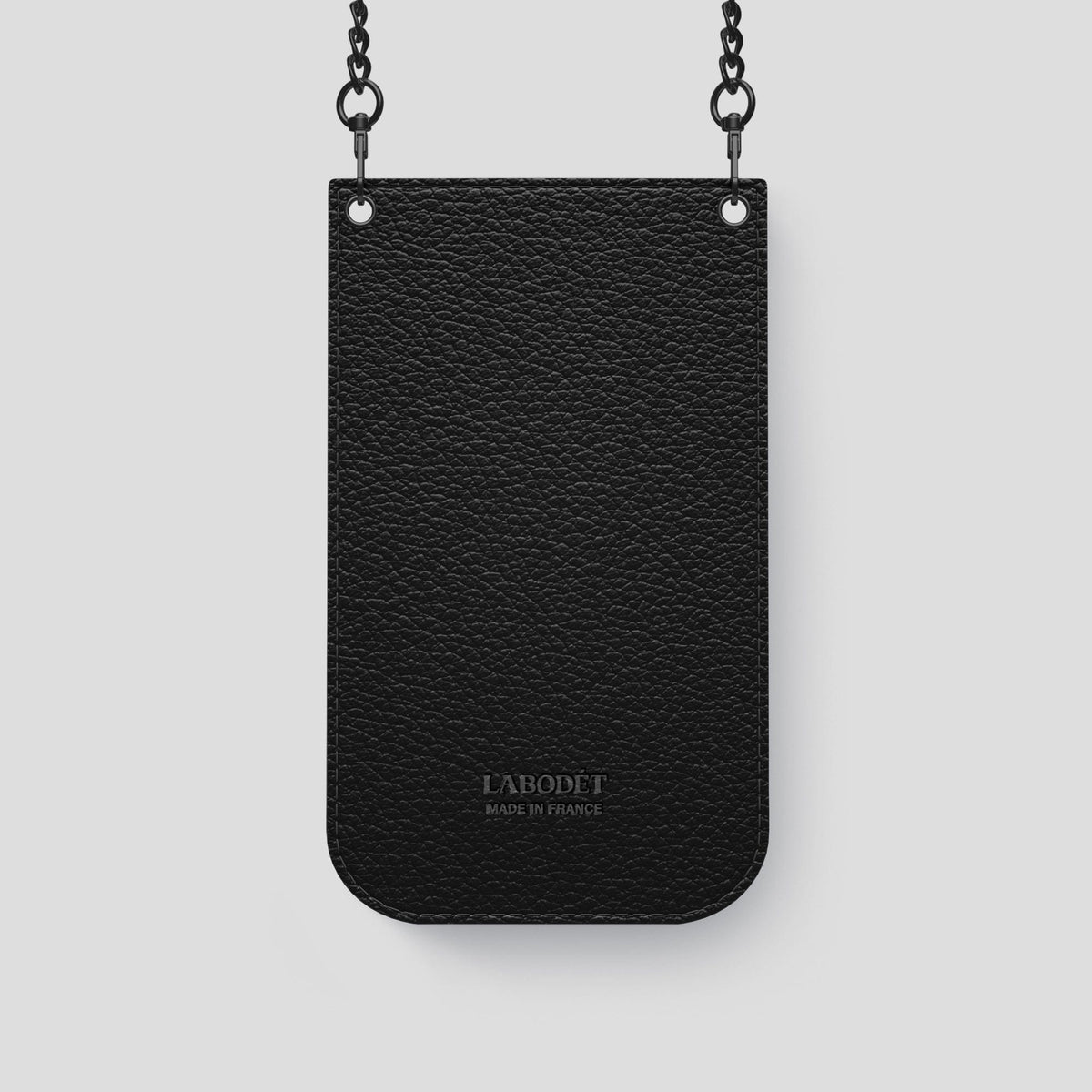 Arctic iPhone 14 Pro Crossbody Bag Himalayan Crocodile with Black Metal -3 | Arctic-Black