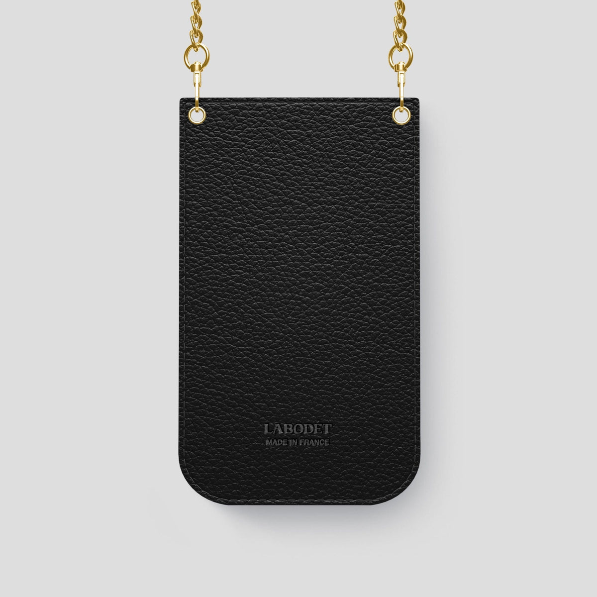 Lavender iPhone 14 Pro Crossbody Bag Himalayan Crocodile with Gold Metal -3 | Lavender-Gold