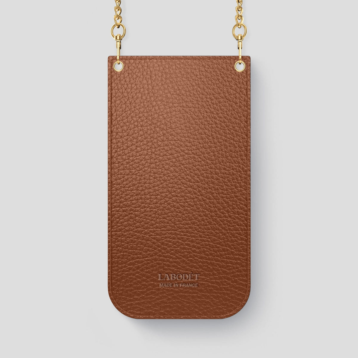 Orange iPhone 14 Pro Max Crossbody Bag Alligator with Gold Metal -3 | Orange-Gold