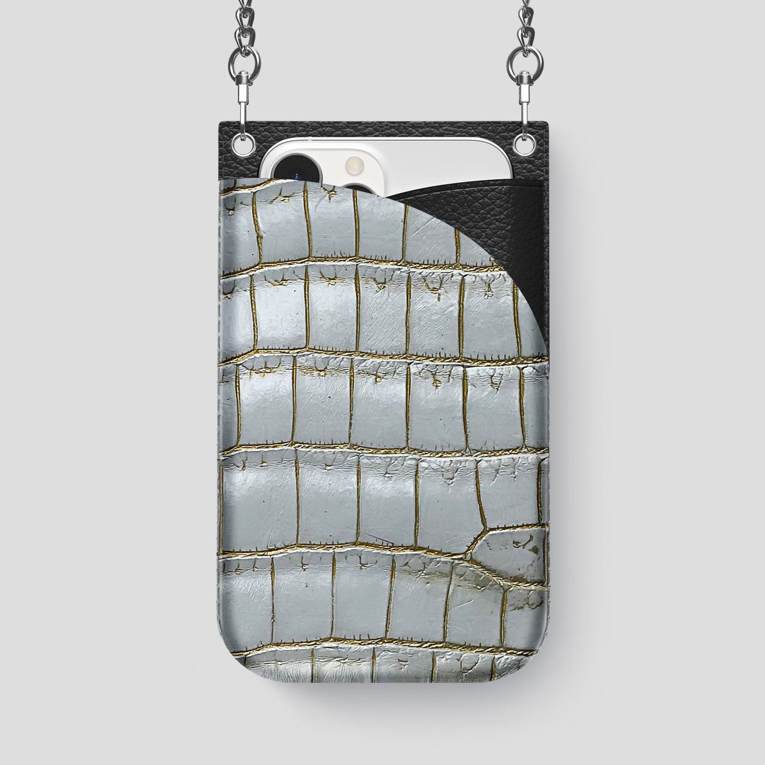iPhone 14 Pro Max Crossbody Bag Himalayan Crocodile – Labodet