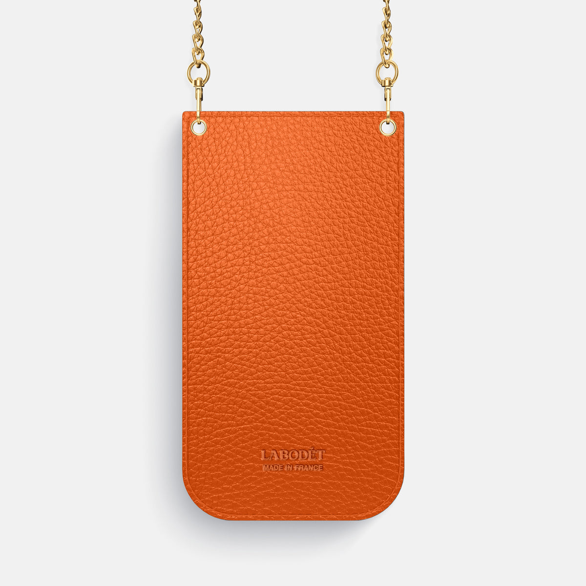 Honey iPhone 16 Pro Crossbody Bag Alligator with Gold Metal -3 | Honey-Gold