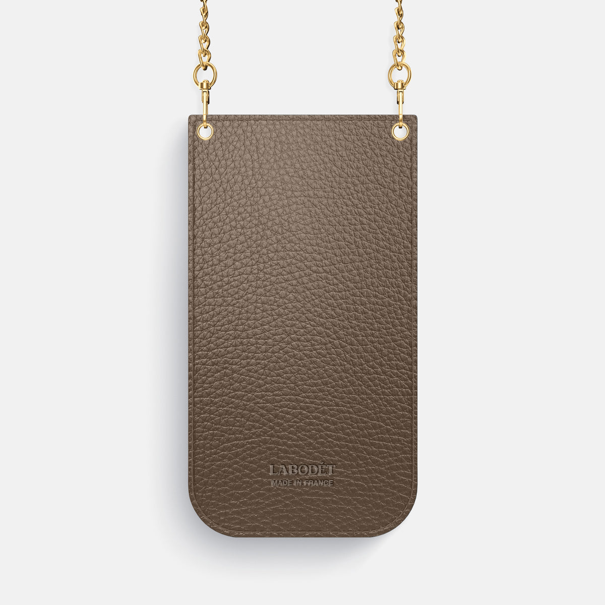 Kaki-Green iPhone 16 Pro Crossbody Bag Alligator with Gold Metal -3 | Kaki-Green-Gold