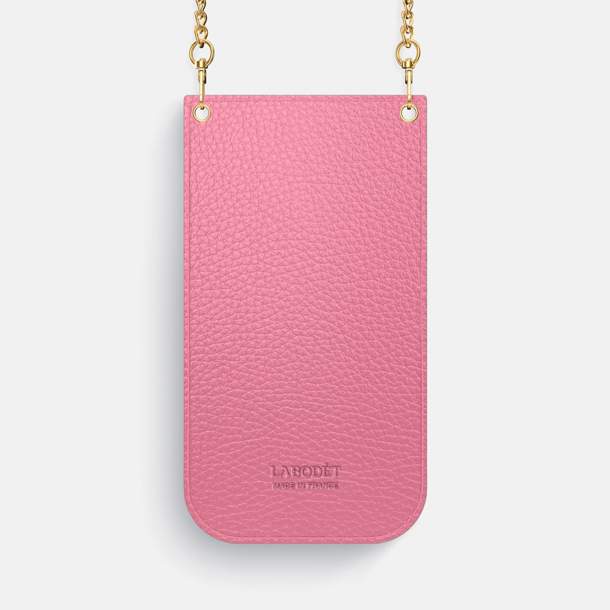 Burgundy iPhone 16 Pro Max Crossbody Bag Alligator with Gold Metal -3 | Burgundy-Gold