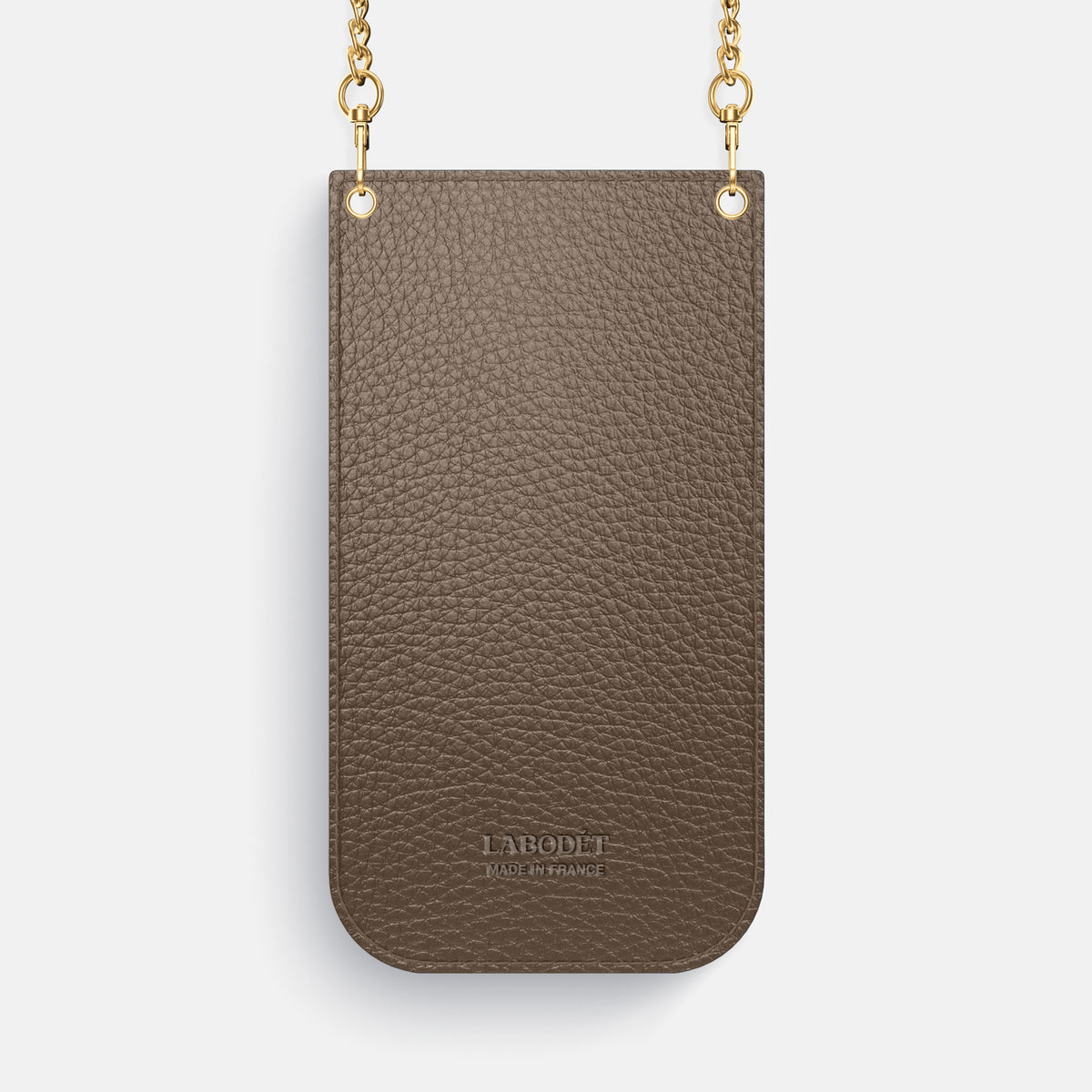 Fuchsia iPhone 16 Pro Max Crossbody Bag Alligator with Gold Metal -3 | Fuchsia-Gold