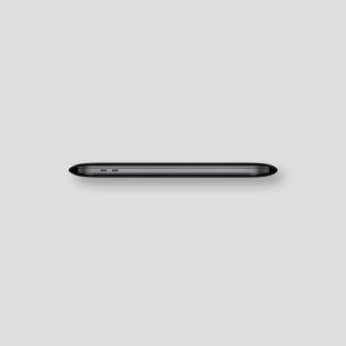 Grey Sleeve For MacBook Air 13-inch (2022 / 2024) Alligator with Gold Metal -4 | Grey-Gold