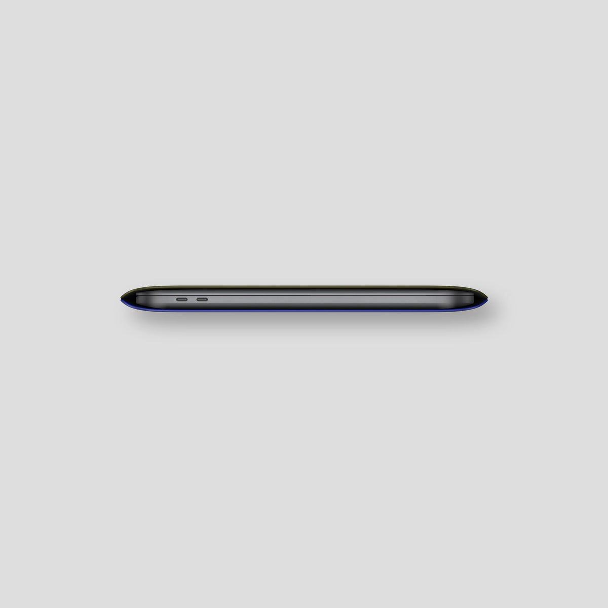 Kaki-Green Sleeve For MacBook Air 13-inch (2022 / 2024) Alligator with Black Metal -4 | Kaki-Green-Black